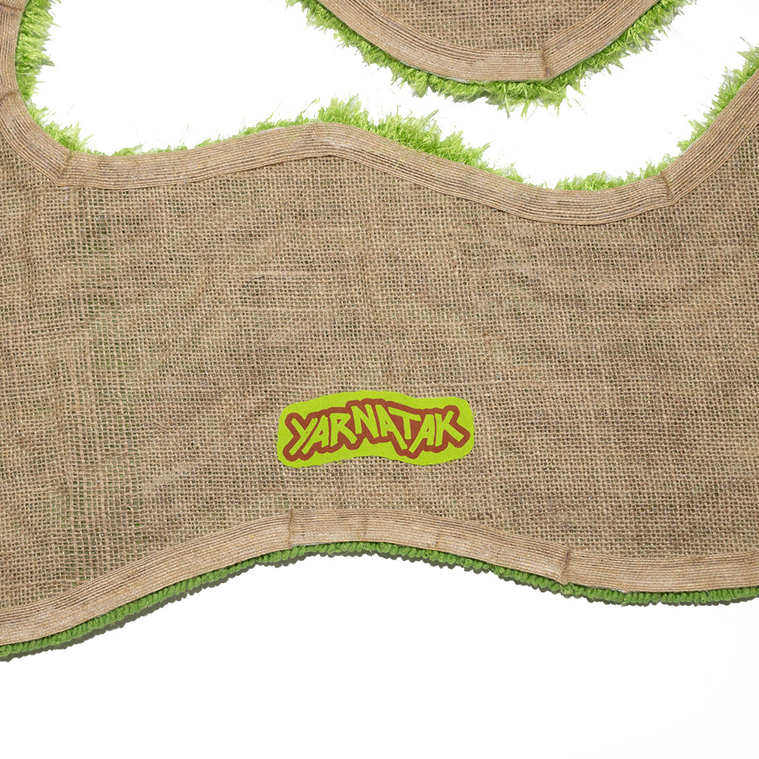 'Synthetic Grass' - Handmade Rug