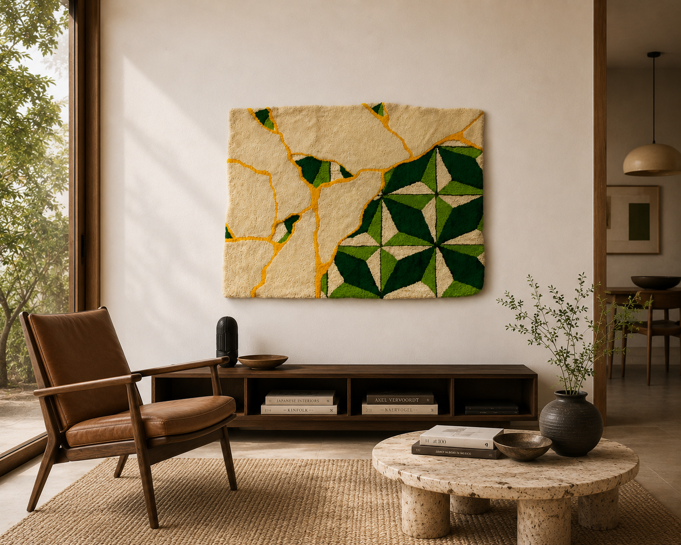 'Fundamental Fracture' Rug