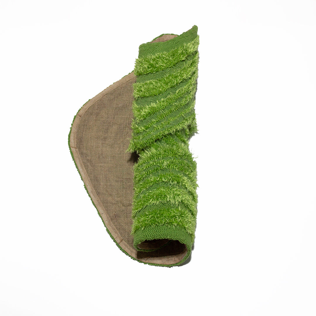 'Synthetic Grass' - Handmade Rug