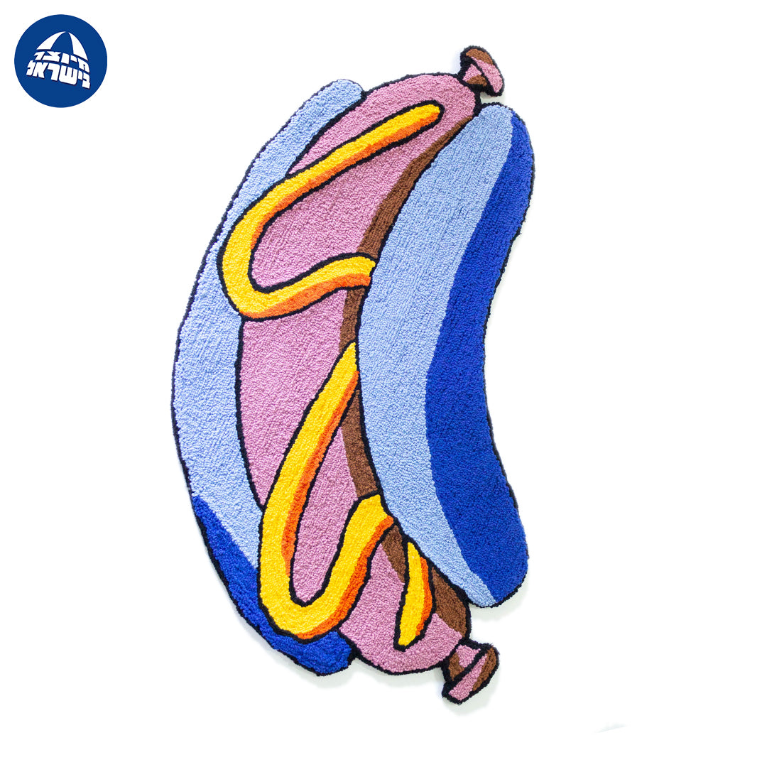 'Hotdog' New Design- Handmade Wall Rug