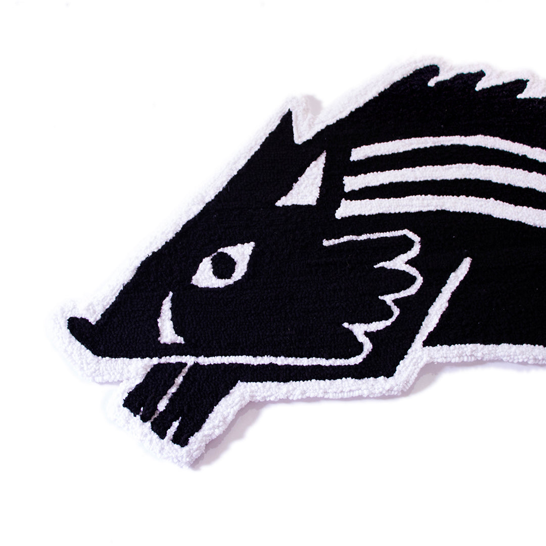 'Black Boar' - Handmade Rug