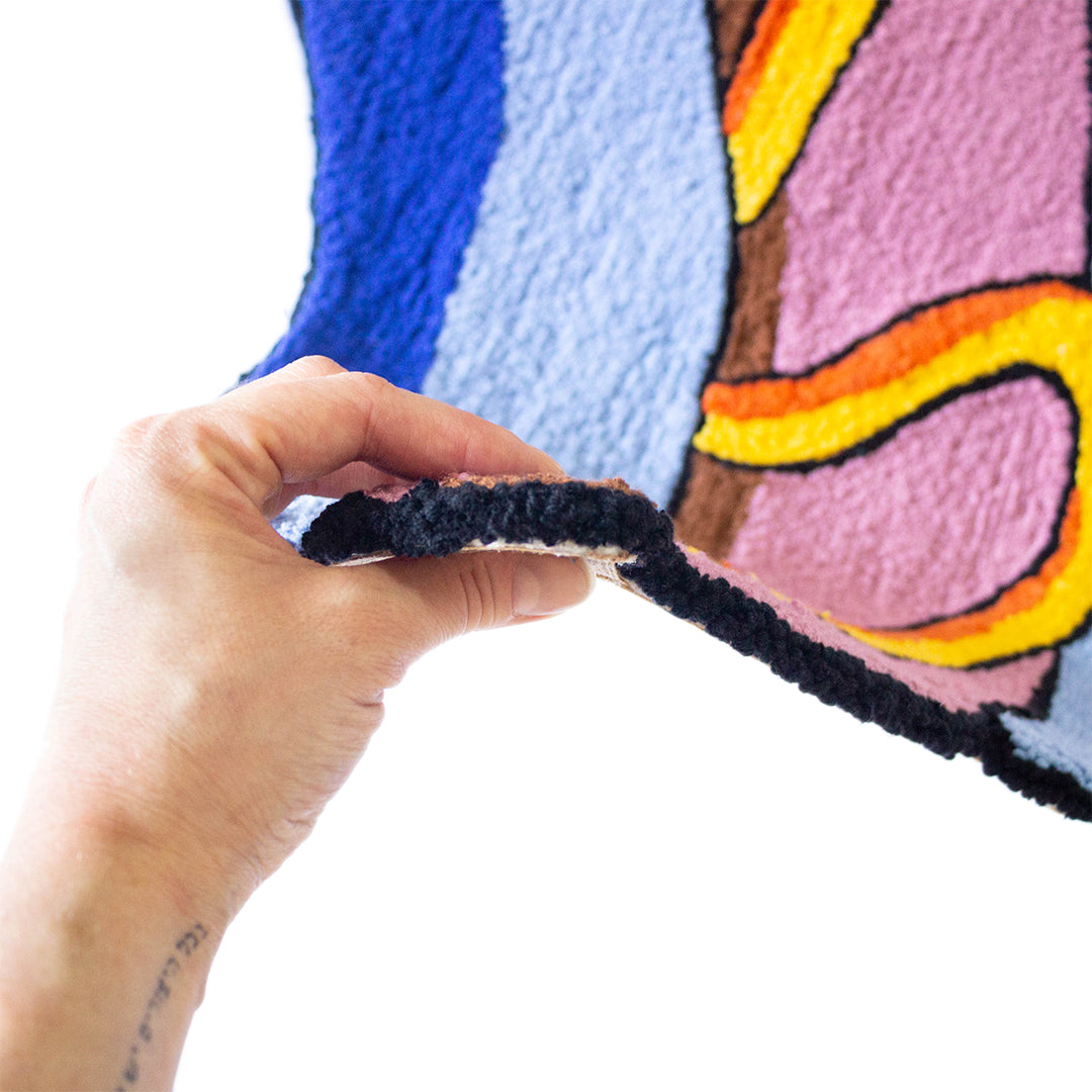 'Hotdog' New Design- Handmade Wall Rug