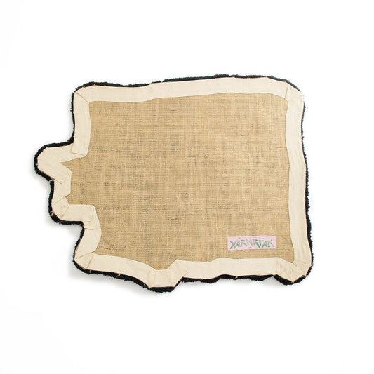 'Rather Stay At Home' - Handmade Wall Rug