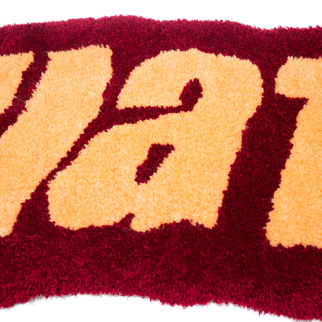 'Shatiach' - Red Handmade Wall Rug